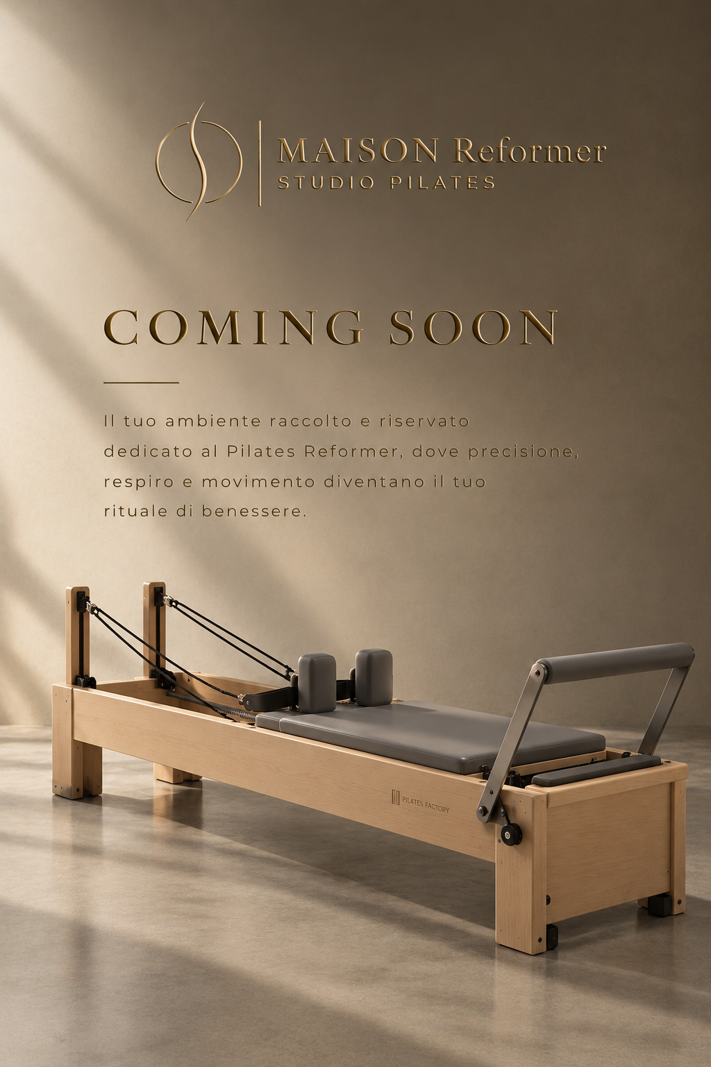 Maison Reformer Studio Pilates — Coming Soon